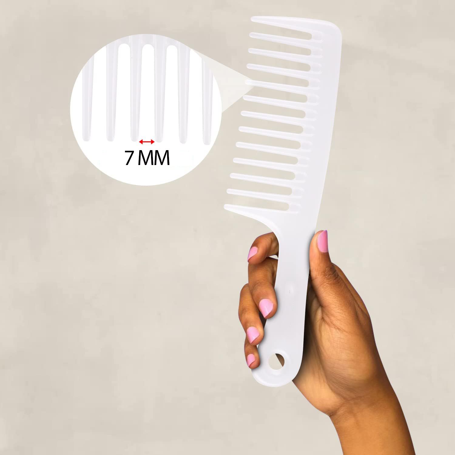 Geniş Dişli Masaj Etkili Saç Açma Tarağı 721394