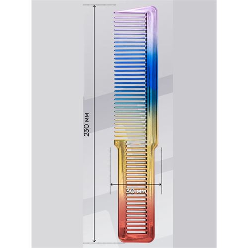 Transformacion Saç Kesim Tarağı Saç Şekillendirme Düzeltme Tarağı RAINBOW 721399