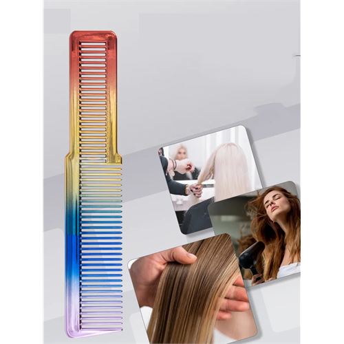 Transformacion Saç Kesim Tarağı Saç Şekillendirme Düzeltme Tarağı RAINBOW 721399