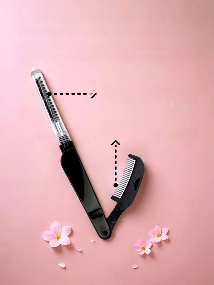 Kirpik Fırçası Kaş Tarağı Kaş ve Kirpik Fırçlı Tarak 721402