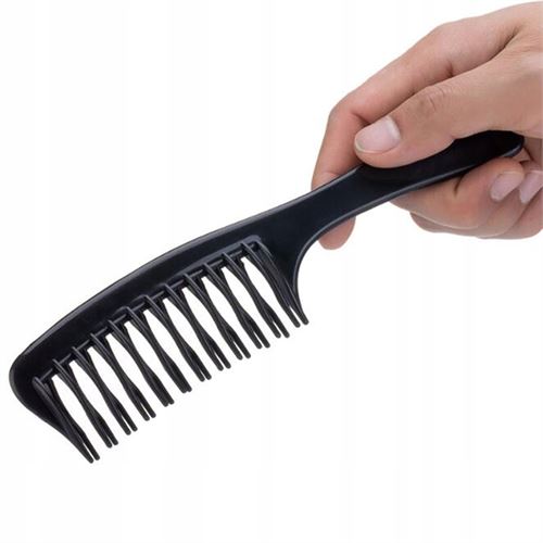 Transformacion Çift Sıralı Saç Açma Tarağı Uzun Kıvırcık Islak Saç Tarağı 721407