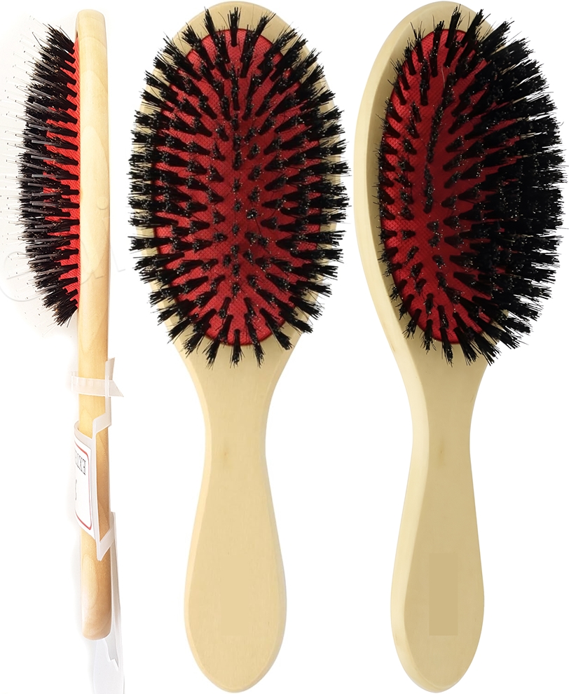 Keratin Mikro Kaynak Saç Açma Fırçası Sağlıklı Ahşap 721412 