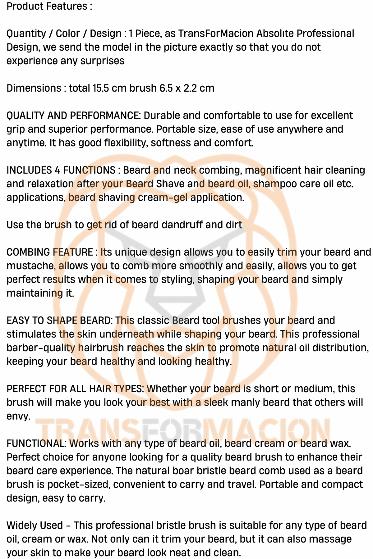 Sakal Tarama Fırçası 721416