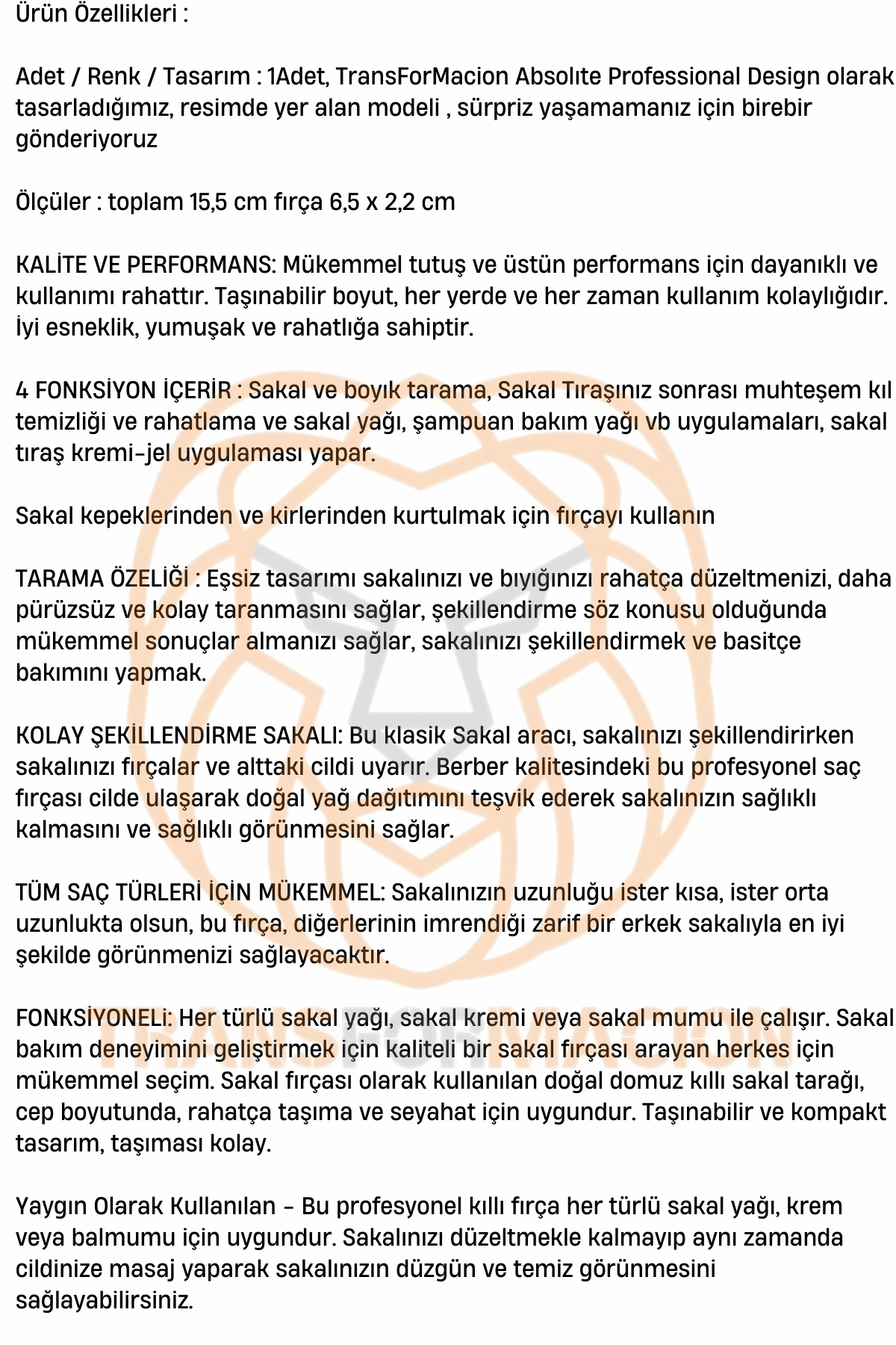 Sakal Tarama Fırçası 721416