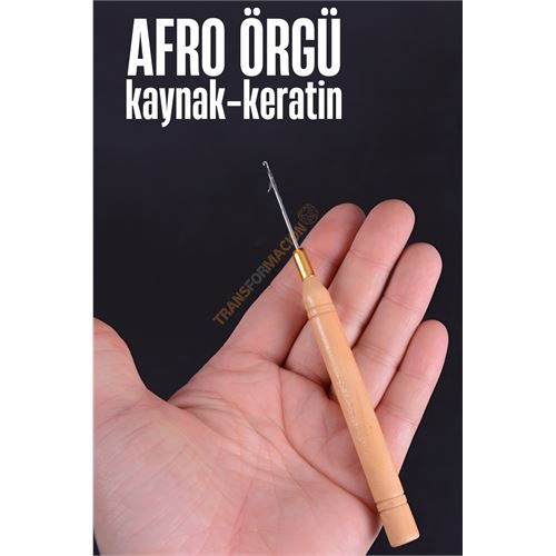 TransForMacion Afro Örgü İğnesi Saç Kaynak Keratin Tığı 721419