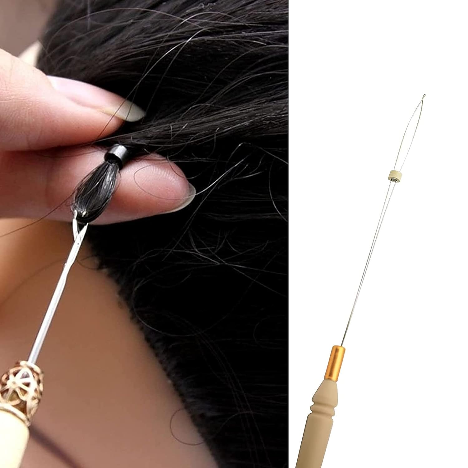 Afro Örgü İğnesi Saç Kaynak Keratin Tığı 721419