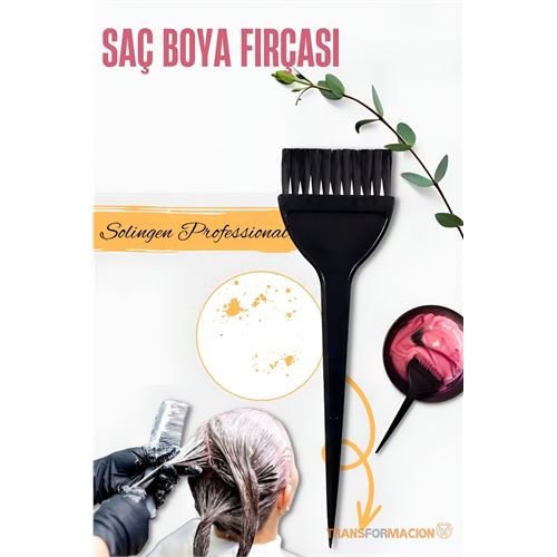 TransForMacion Geniş Uçlu Saç Boya Fırçası Balyaj Fırçası Solingen Professional 721434