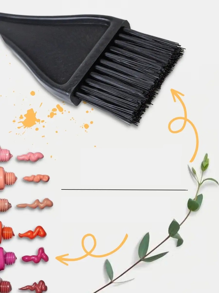 Dar Uçlu Saç Boya Fırçası Balyaj Fırçası Solingen Professional 721435