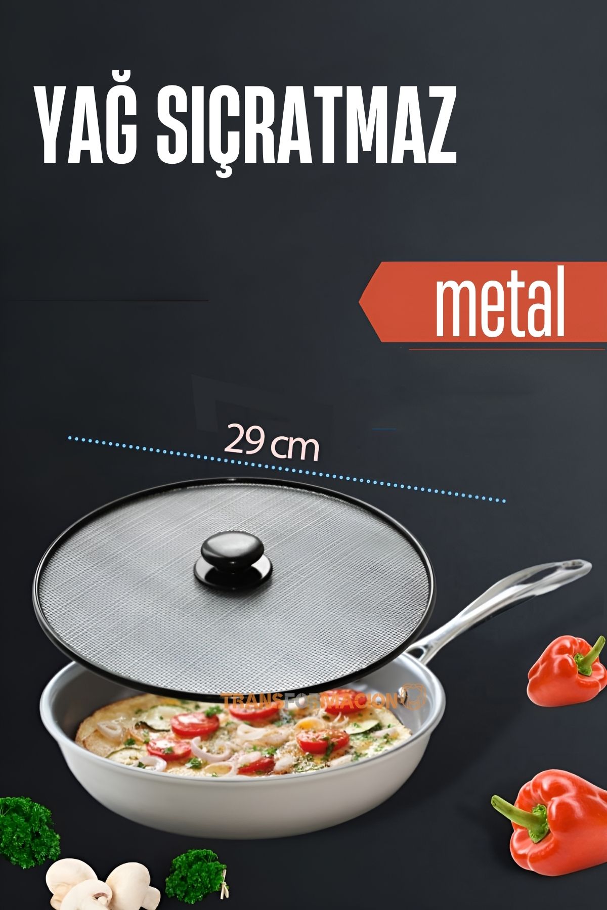 Yağ Kızartma Sıçratmaz Kapak 29 Cm 721440