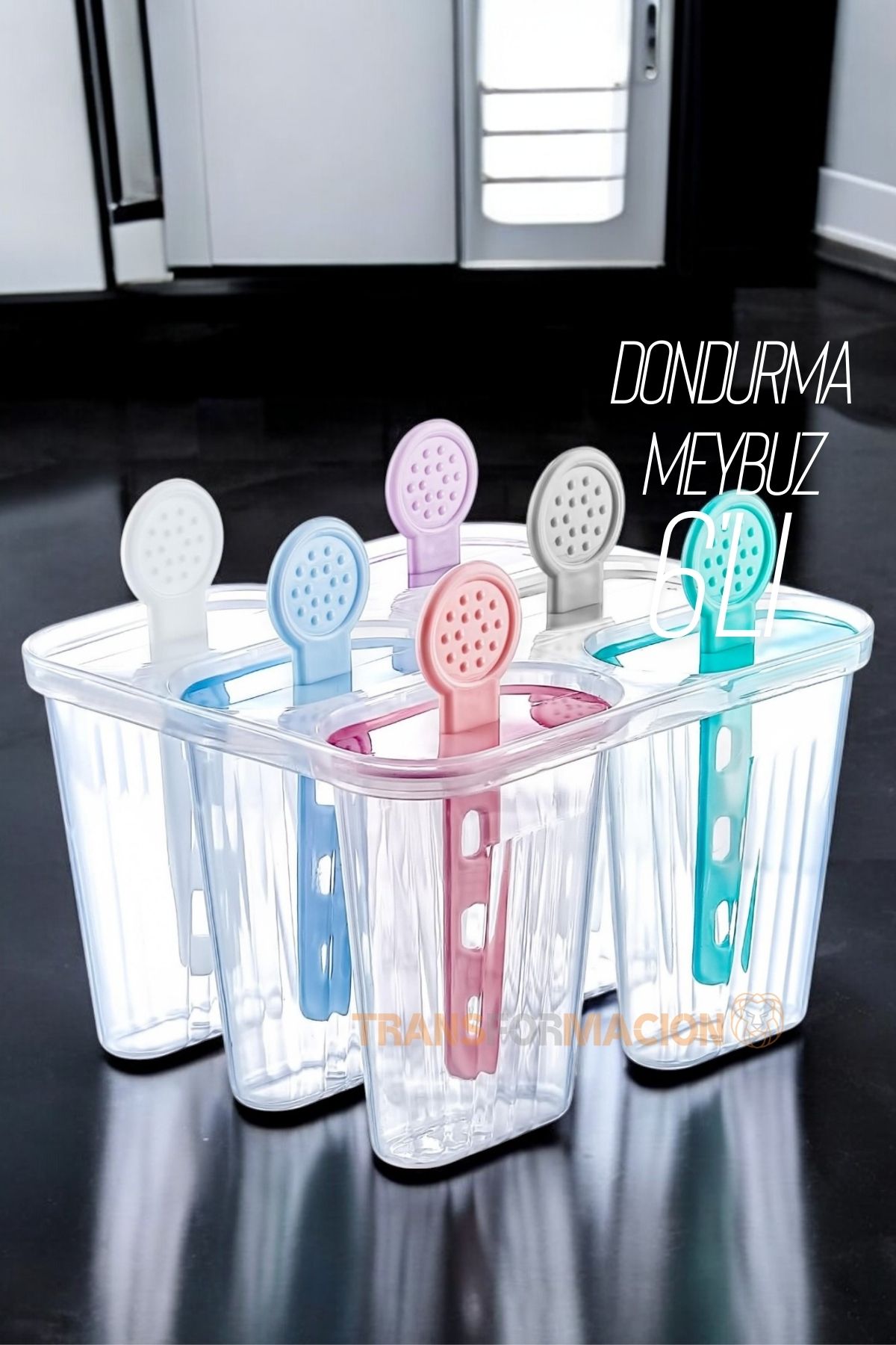 6 lı Dondurma Kalıbı Meybuz Kalıbı 721454