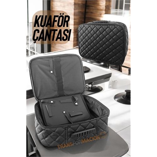 TransForMacion Kuaför Çantası Kapitone Deri Berber Çantası  721461