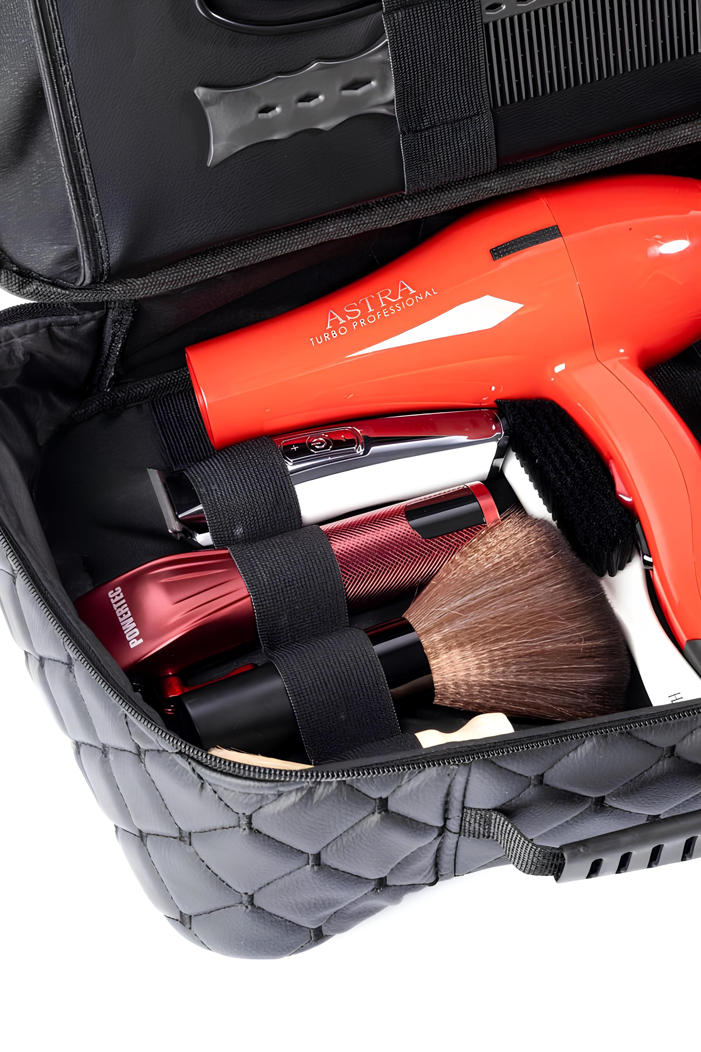 TransForMacion Kuaför Çantası Kapitone Deri Berber Çantası  721461