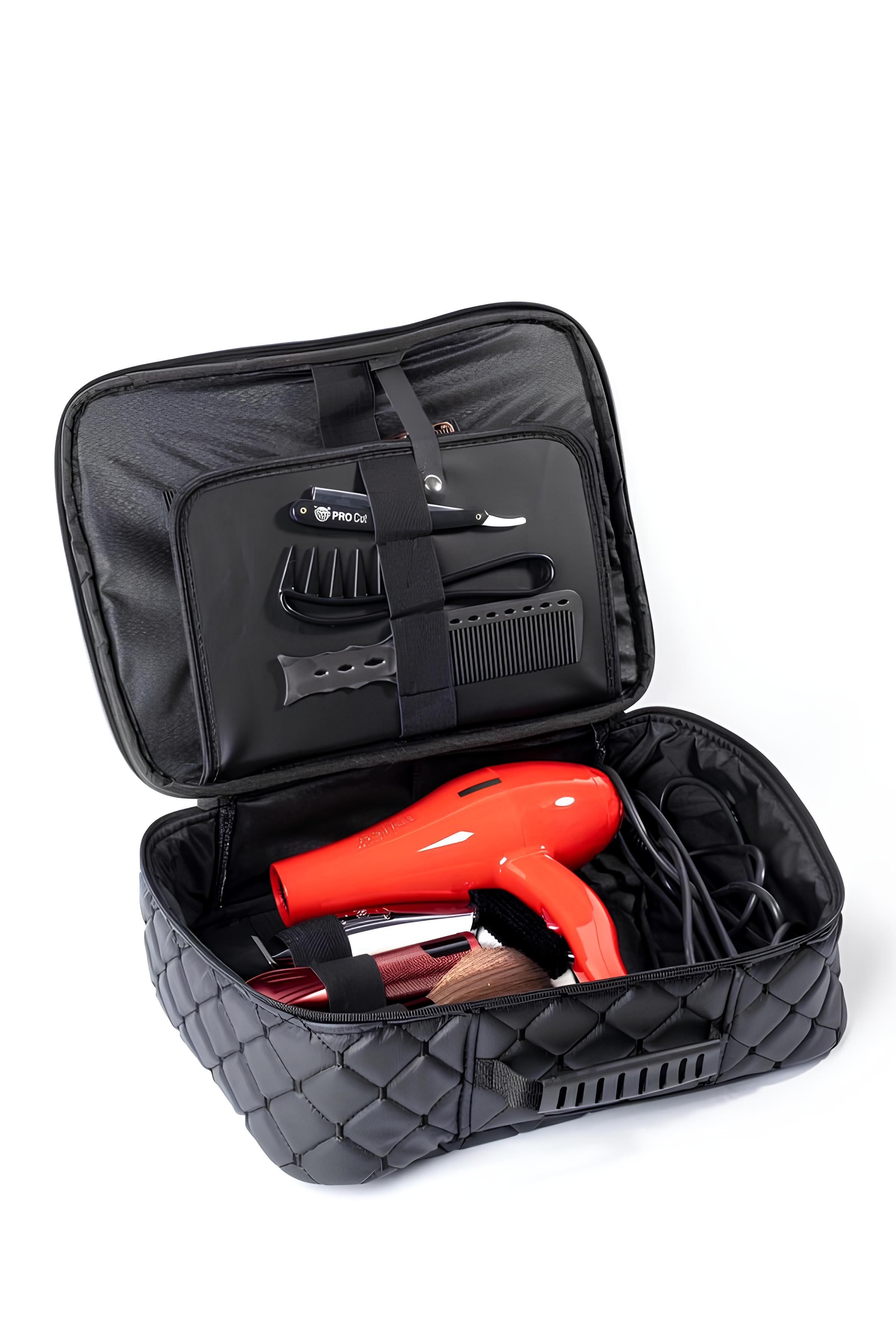 TransForMacion Kuaför Çantası Kapitone Deri Berber Çantası  721461