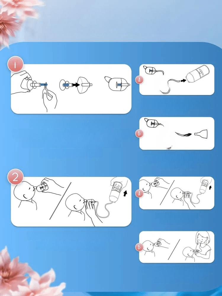 Transformacion Bebek Burun Aspiratörü Burun Temizleme Kiti 721462