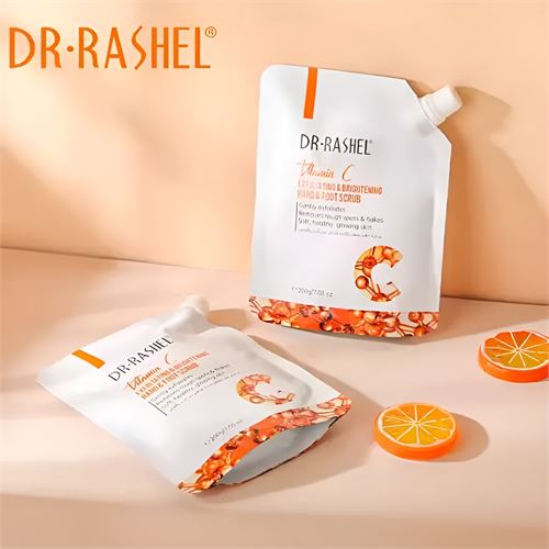 Transformacion DR.RASHEL C Vitamin El ve Ayak Peeling Scrub Aydınlatıcı ve Yumuşatıcı Bakım  721476