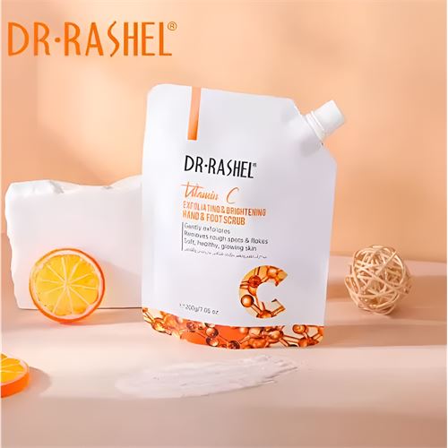 Transformacion DR.RASHEL C Vitamin El ve Ayak Peeling Scrub Aydınlatıcı ve Yumuşatıcı Bakım  721476