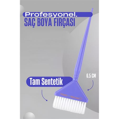 ModaCar Geniş Uçlu Saç Boya Fırçası Balyaj Fırçası Professional 