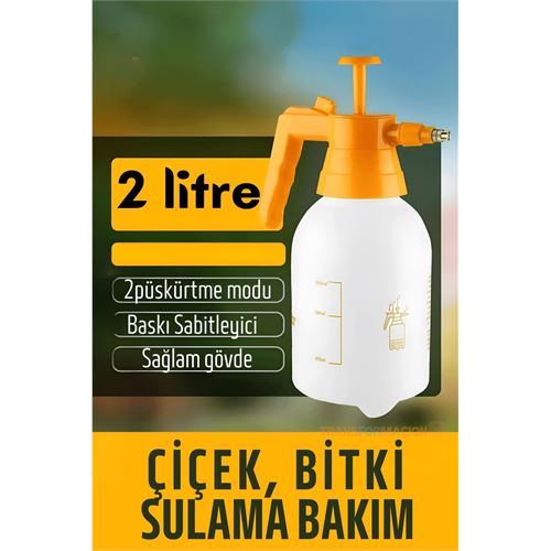 ModaCar Çiçek Bitki Bakımı Basınçlı Püskürtme Pompası 