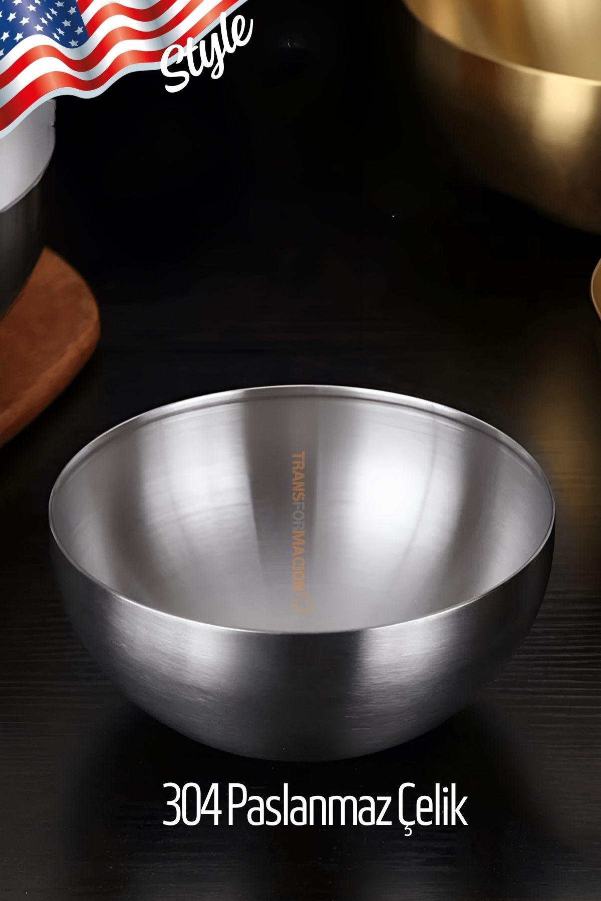 Tıraş Tası 304 Paslanmaz Çelik 