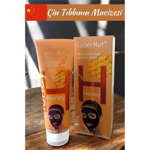 ModaCar LUCKY HUT Soyulan Yüz Maskesi Cildi Besler, Yağlı Cildi Temizler 