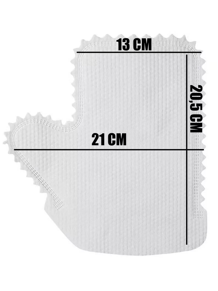 Tüysüz Temizlik Eldiveni Islak ve Kuru Temizlik Eldiveni Bambu Lifi 721474