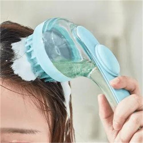 Transformacion Şampuan Hazneli Silikon Saç Yıkama Peeling ve Masaj Fırçası 721469