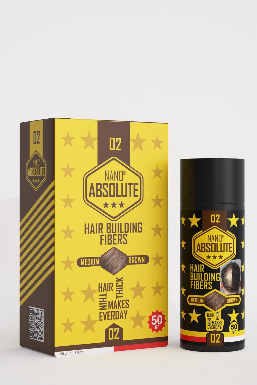 Saç Dolgunlaştırıcı Fiber Topik Toz ORTA TON KAHVERENGİ 