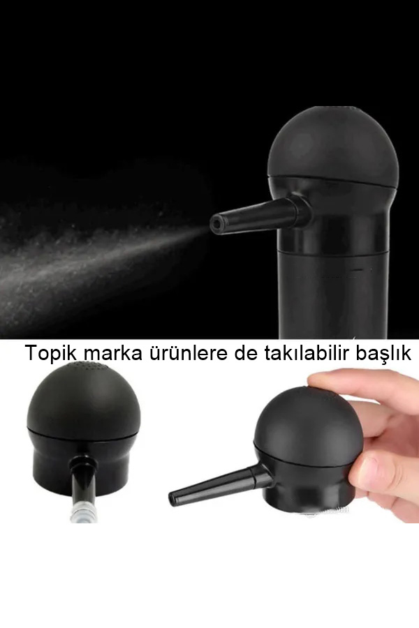 Aplikatörlü Saç Dolgunlaştırıcı Fiber Topik Toz ORTA TON KAHVERENGİ 721500