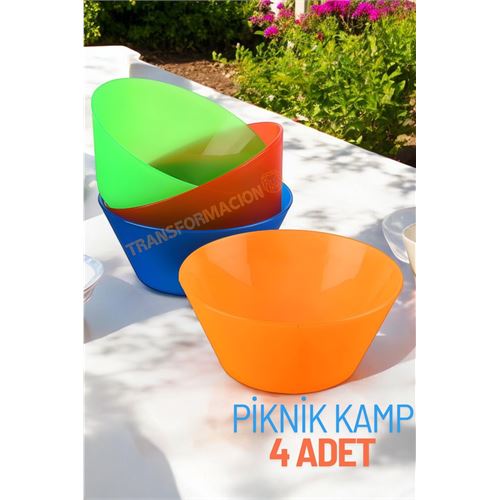 ModaCar Kase Seti Kamp Piknik Kasesi 4 ADET 