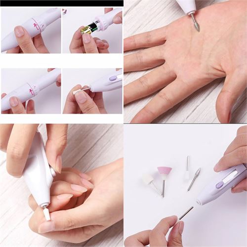 TransForMacion Pilli Manikür Makinesi Tırnak Törpü Seti  721510
