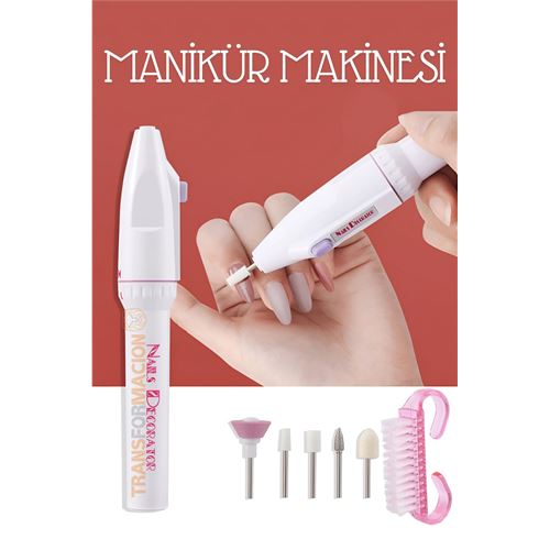 TransForMacion Pilli Manikür Makinesi Tırnak Törpü Seti  721510