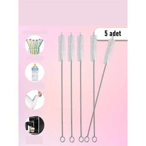 ModaCar Mikro Fırça Klima Biberon Pipet Fırçası 5 Adet  