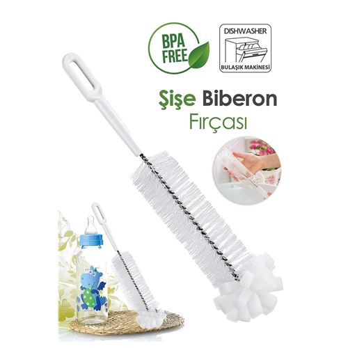 TransForMacion Kavanoz Temizleme Fırçası Şişe Biberon Dar BölgeTemizleyici Fırça 721515