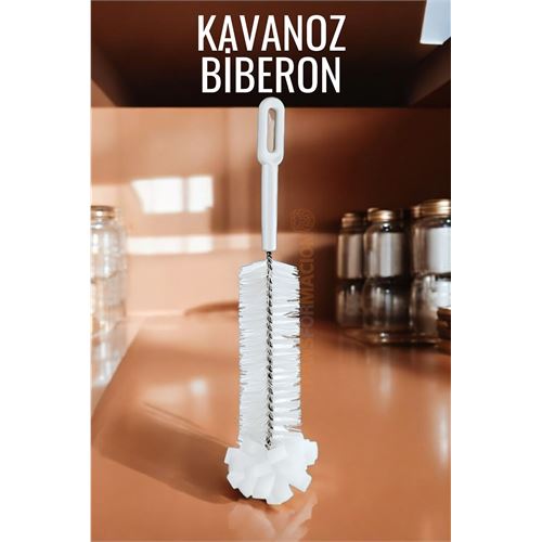 ModaCar Kavanoz Temizleme Fırçası Şişe Biberon Dar BölgeTemizleyici Fırça 