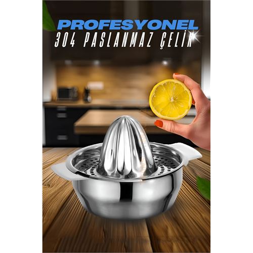 Transformacion Limon Sıkacağı 304 Paslanmaz Çelik Meyve Sıkacağı  Profesyonel 721517
