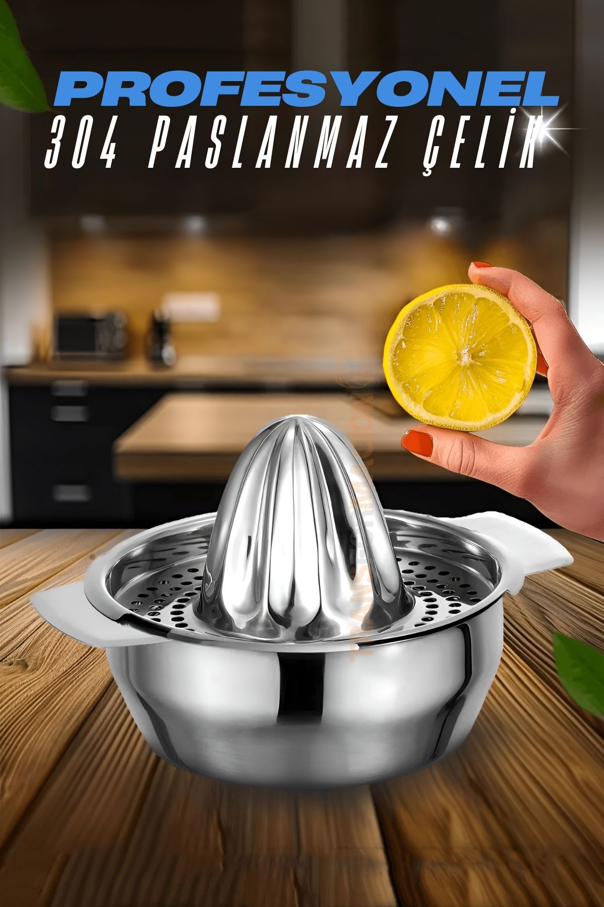 Limon Sıkacağı 304 Paslanmaz Çelik Meyve Sıkacağı  Profesyonel  
