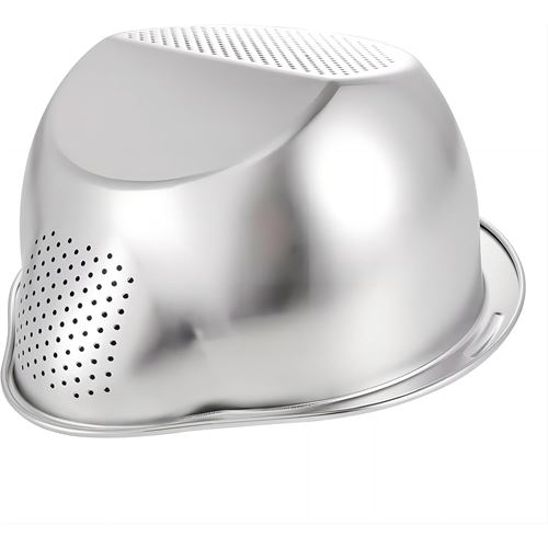 TransForMacion Inox Süzgeç Pirinç Makarna Salata Süzgeci 304 Paslanmaz Çelik 2 ADET 721521