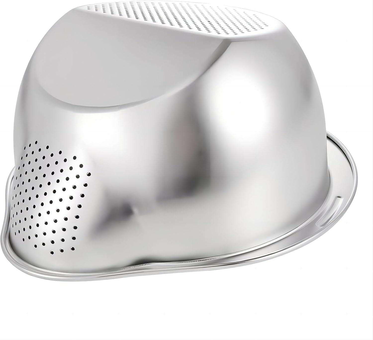 Inox Süzgeç Pirinç Makarna Salata Süzgeci 304 Paslanmaz Çelik 2 ADET 721521