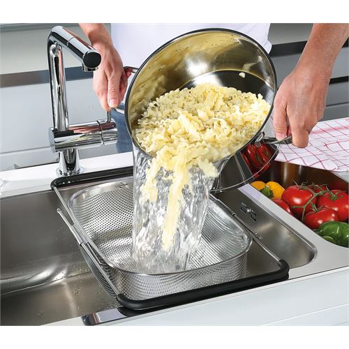 TransForMacion Lavabo Süzgeci Ayarlanabilir Kevgir 304 Paslanmaz Çelik 721523