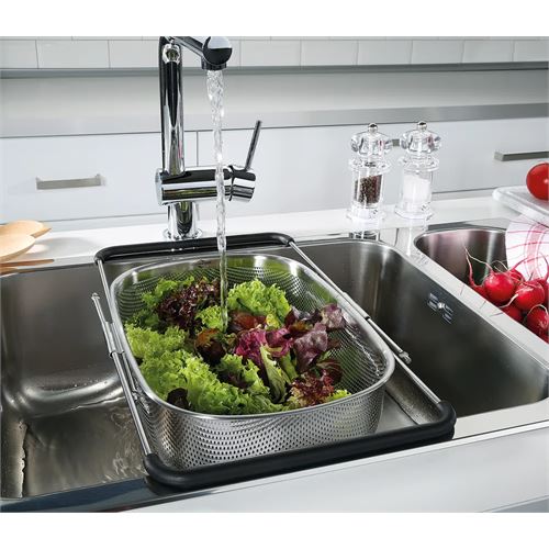 TransForMacion Lavabo Süzgeci Ayarlanabilir Kevgir 304 Paslanmaz Çelik 721523