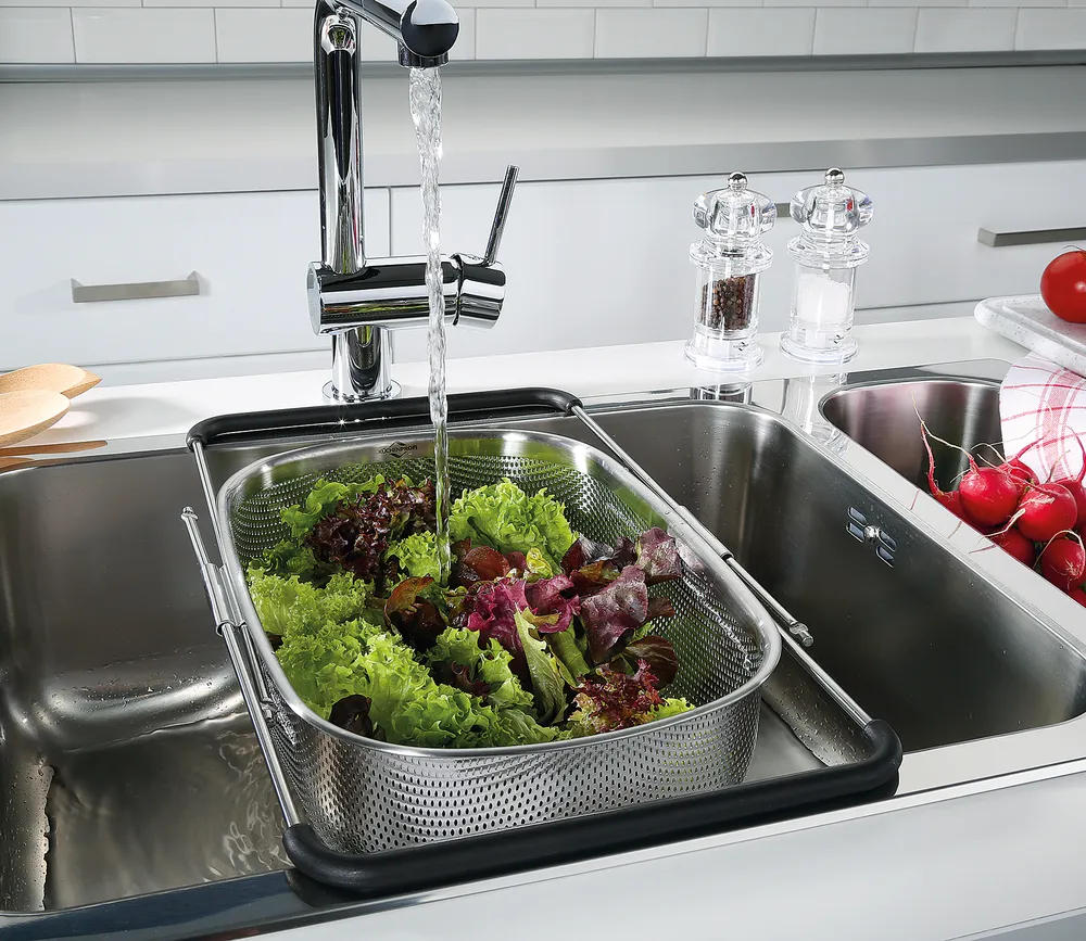 TransForMacion Lavabo Süzgeci Ayarlanabilir Kevgir 304 Paslanmaz Çelik 721523