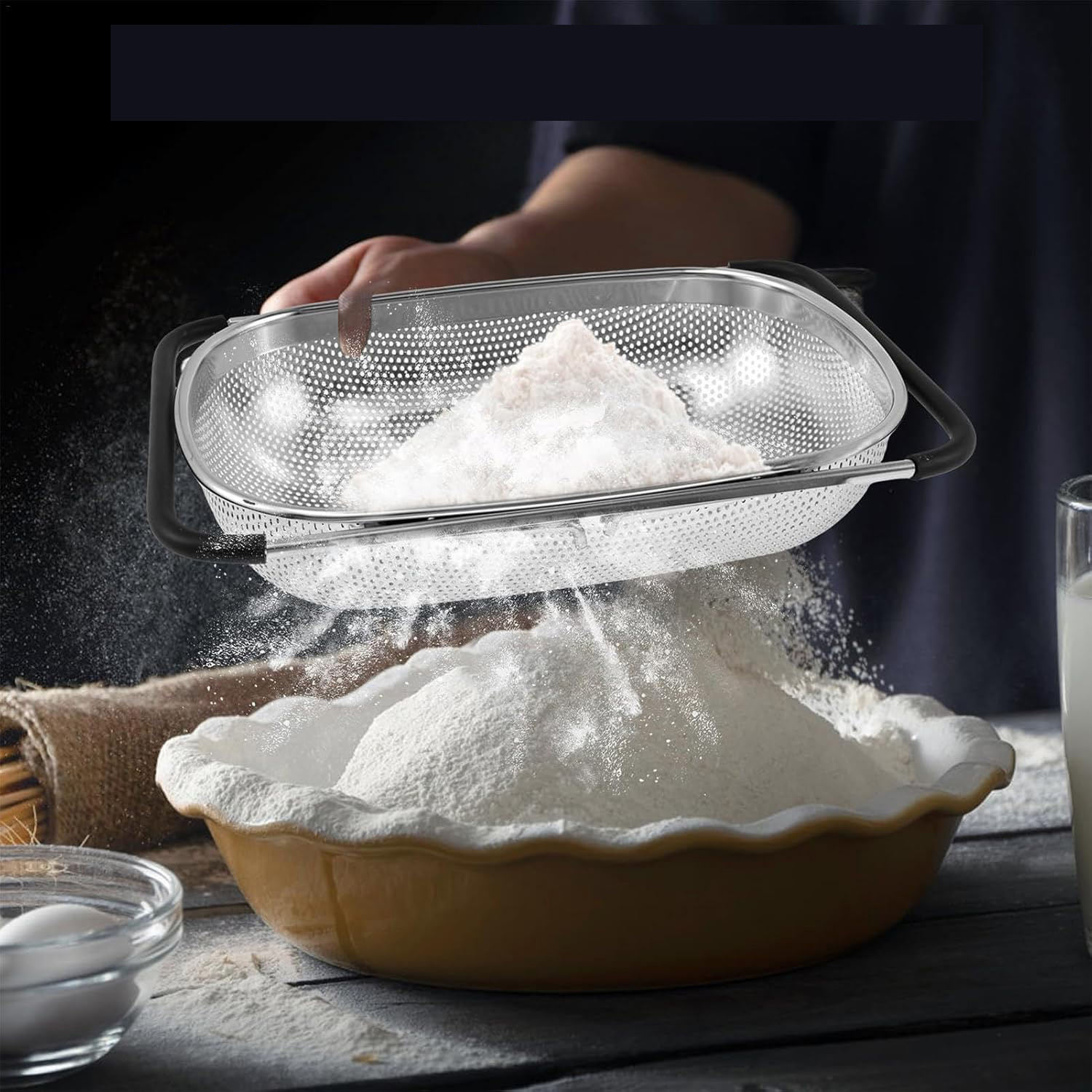 TransForMacion Lavabo Süzgeci Ayarlanabilir Kevgir 304 Paslanmaz Çelik 721523