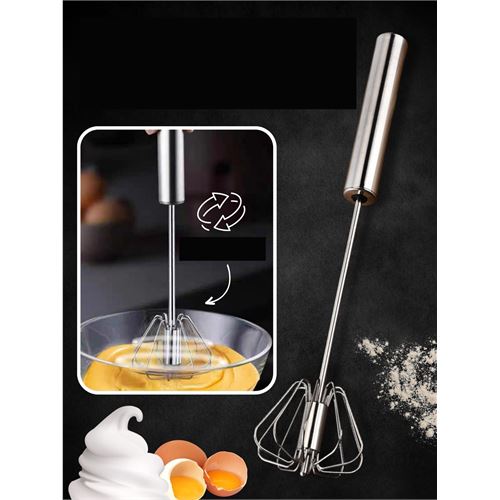 TransForMacion Dönerli Çırpıcı 304 Paslanmaz Çelik Yumurta Çırpıcı 721524