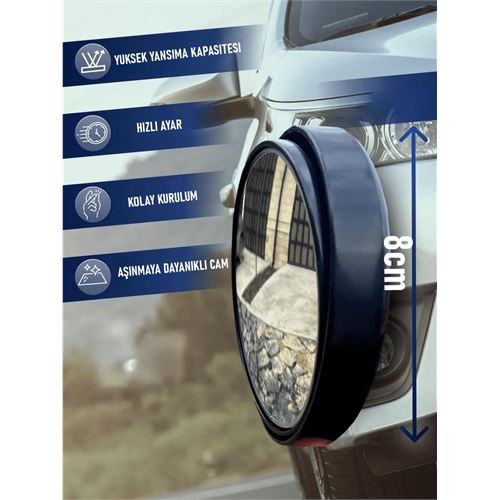 ModaCar Araç Kör Nokta Aynası Dokunmatik 