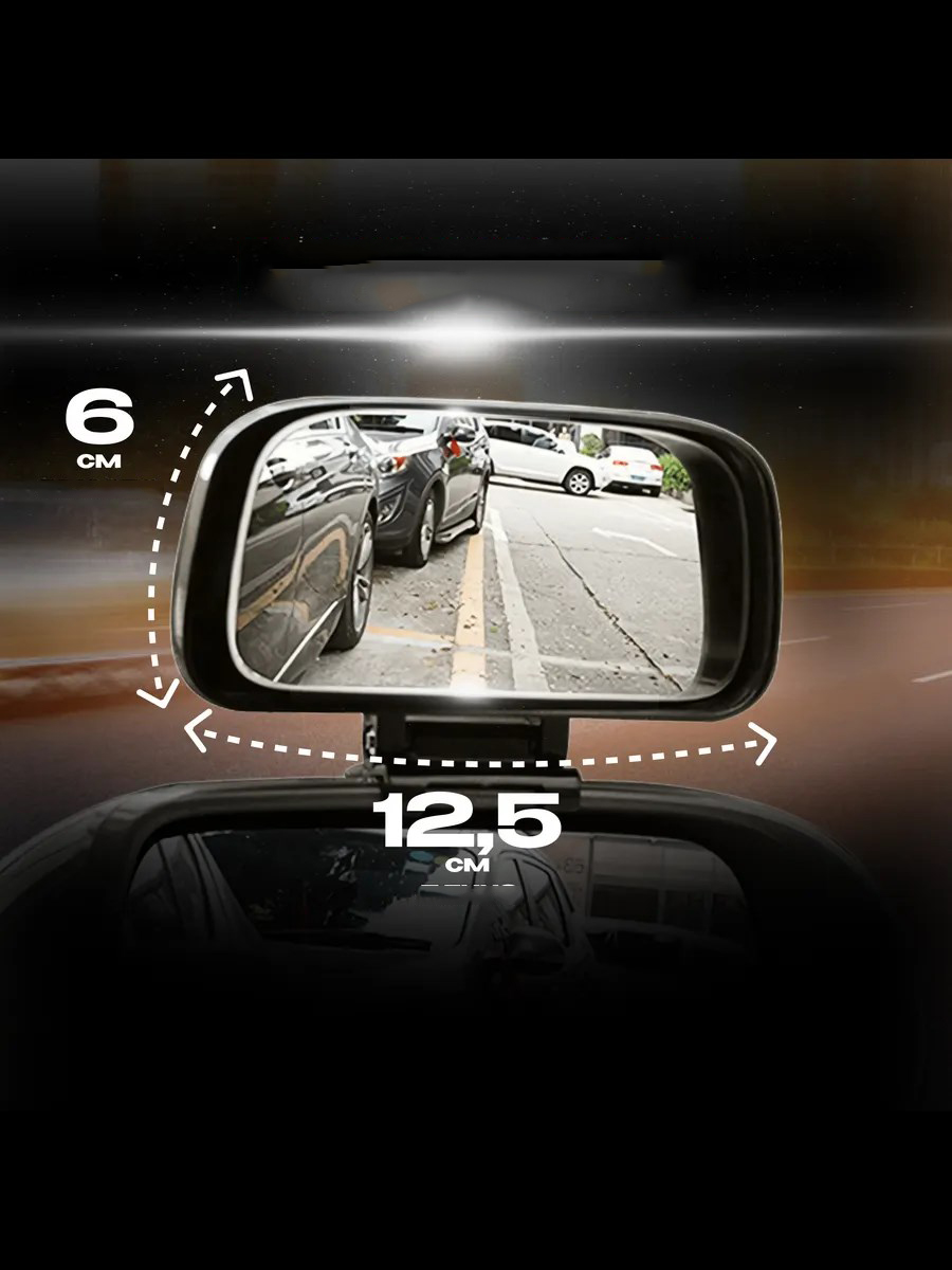 Ayna Üstü İlave Görüş Aynası  Dokunmatik  