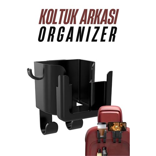 TransForMacion Araç Koltuk Arkası Organizer Bardak Telefon Tutucu 721494