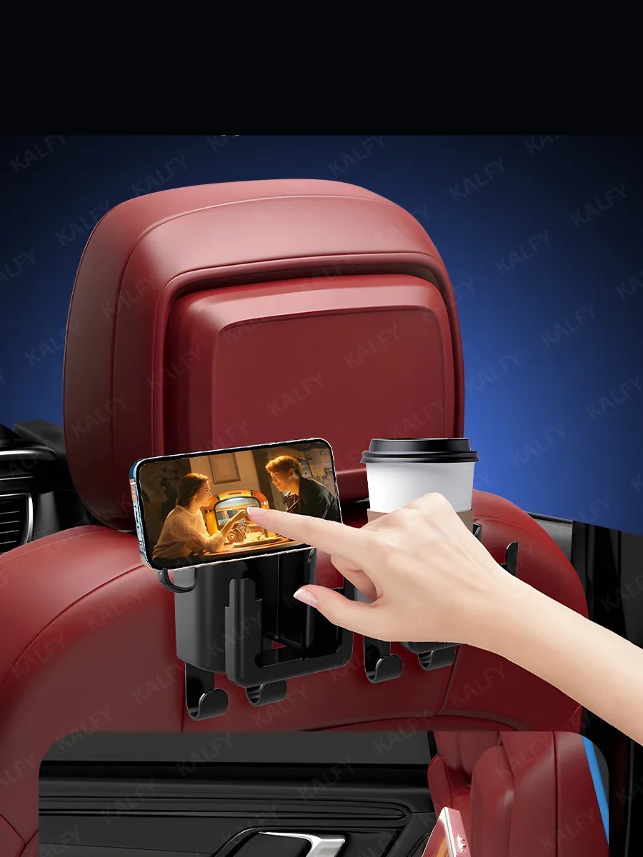 Araç Koltuk Arkası Organizer Bardak Telefon Tutucu 721494