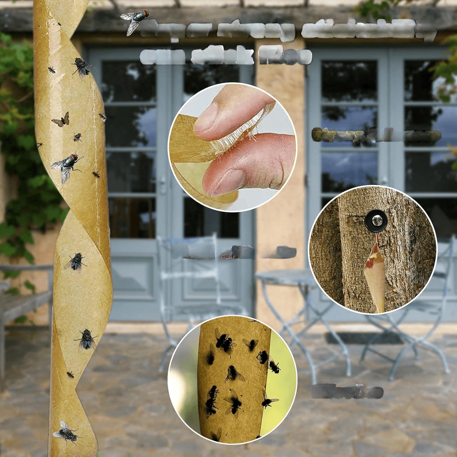 Yapışkanlı Sinek Şeridi Sinek Kapanı 16 ADET 721534