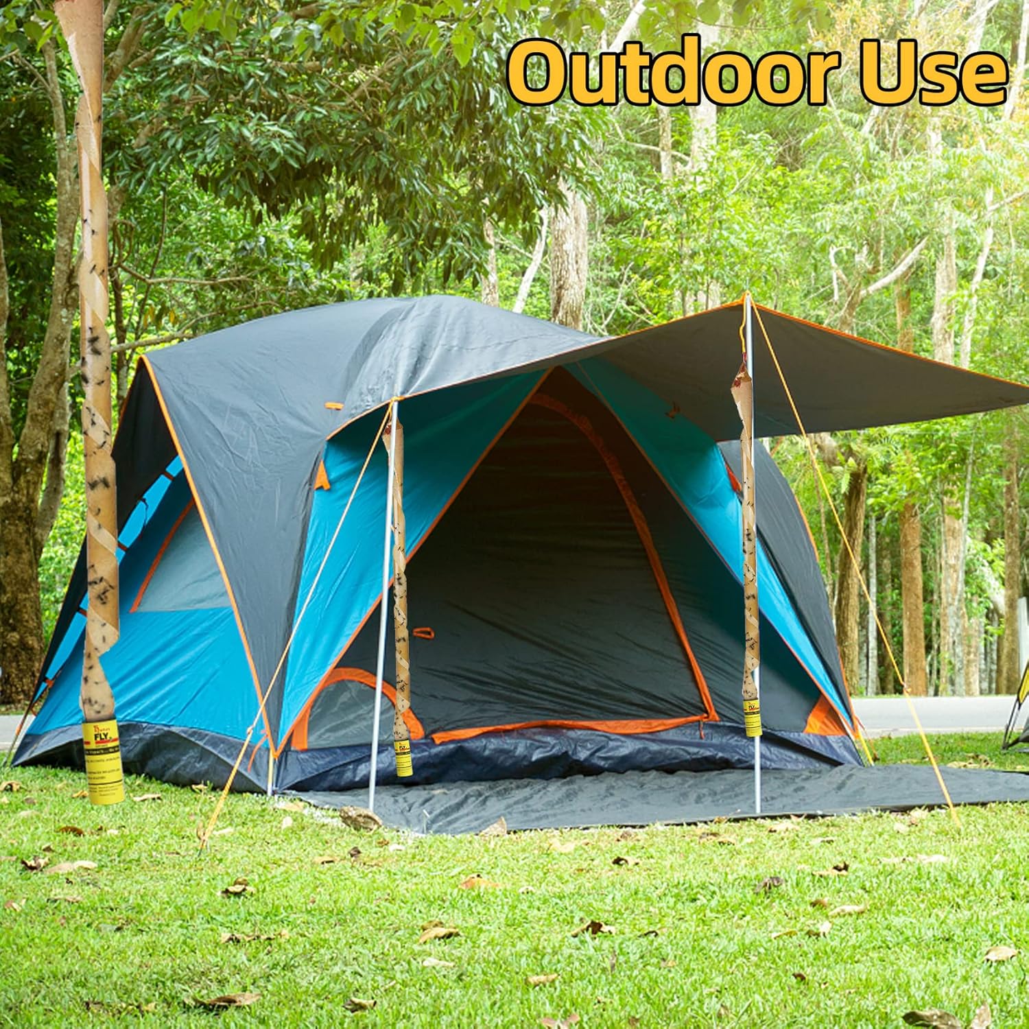 Yapışkanlı Sinek Şeridi Sinek Kapanı 16 ADET 721534