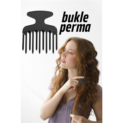 Modacar Kıvırcık Saç Tarağı Kıvırcık Saç Açıcı Afro Perma Tarağı 